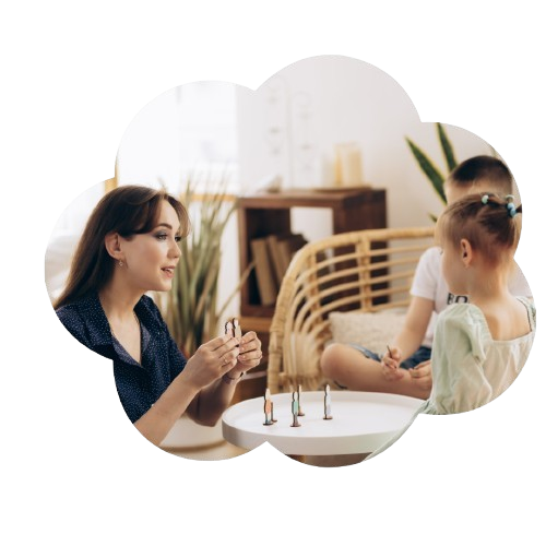 Логопед в работе